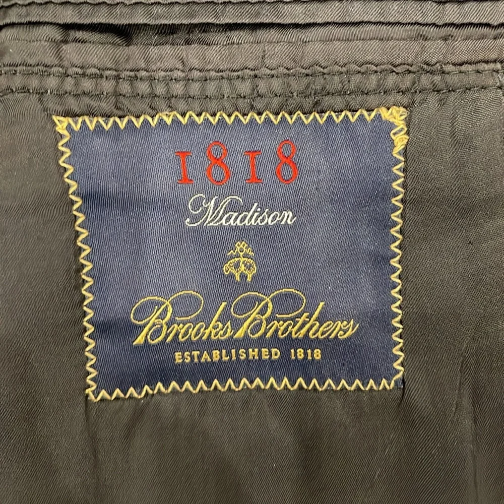 Brooks Brothers Midnight Navy Madison Suit Jacket - 040 - Picture 3 of 7